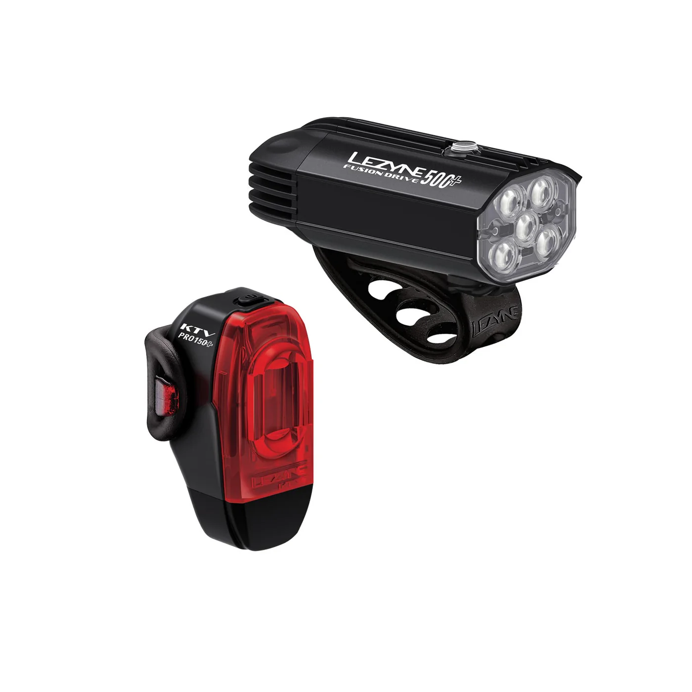 Lezyne Fusion Drive 500+ & Lezyne KTV Drive Pro 150+