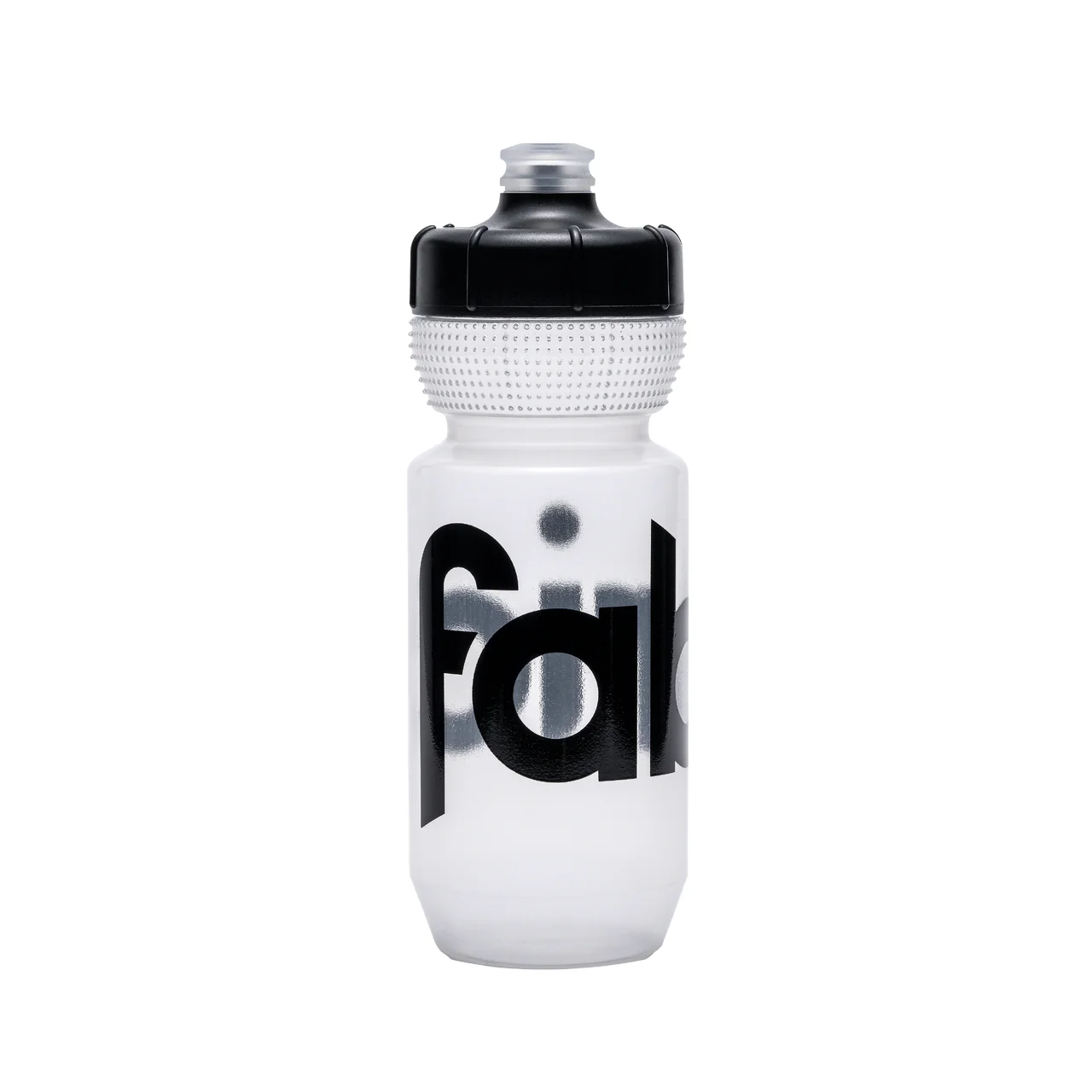 Fabric gripper clear water bottle 600ml capacity