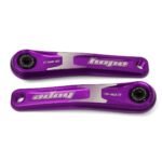 Hope E-Bike crankset standard offset for Bosch Gen 2 and Gen 4 motors in purple