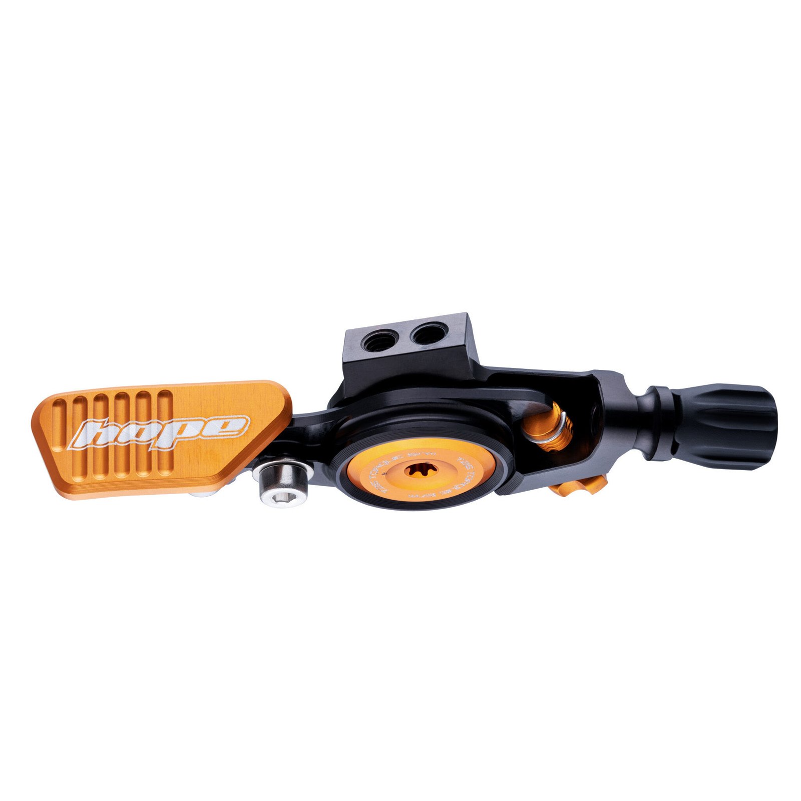 Hope dropper post lever orange