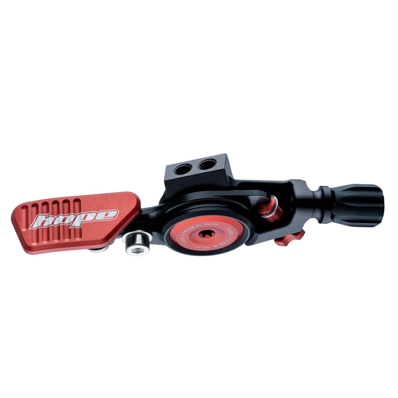 Hope dropper post lever red