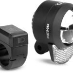 cube acid e-bike front light high beam with wireless handlebar remote