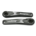 Hope E-Bike crankset standard offset for Bosch Gen 2 and Gen 4 motors in smoke