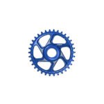 hope blue aluminium bosch e-bike chainring