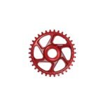 hope red aluminium bosch e-bike chainring