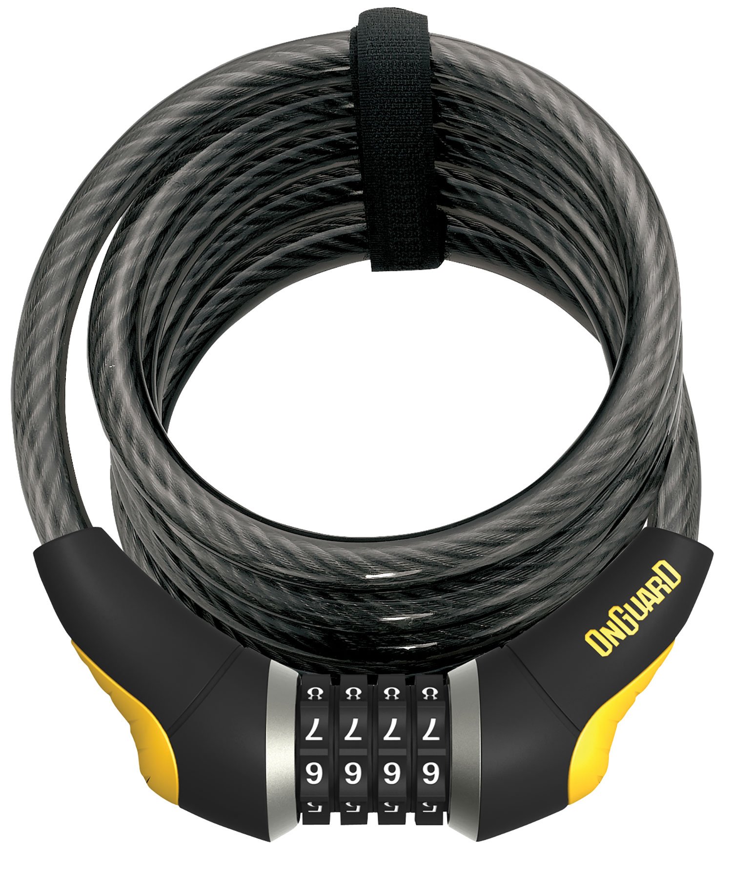 onguard 8030 doberman coil cable lock combination