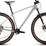 cube reaction c:62 race foggrey/white carbon mountain bike