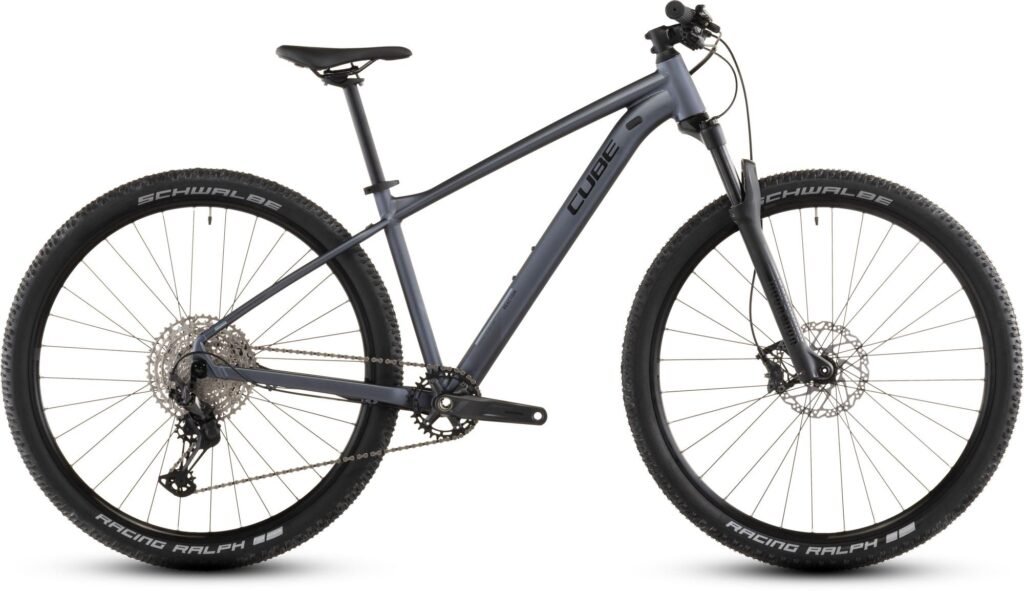 cube reaction slx metallicgrey/black mountain bike