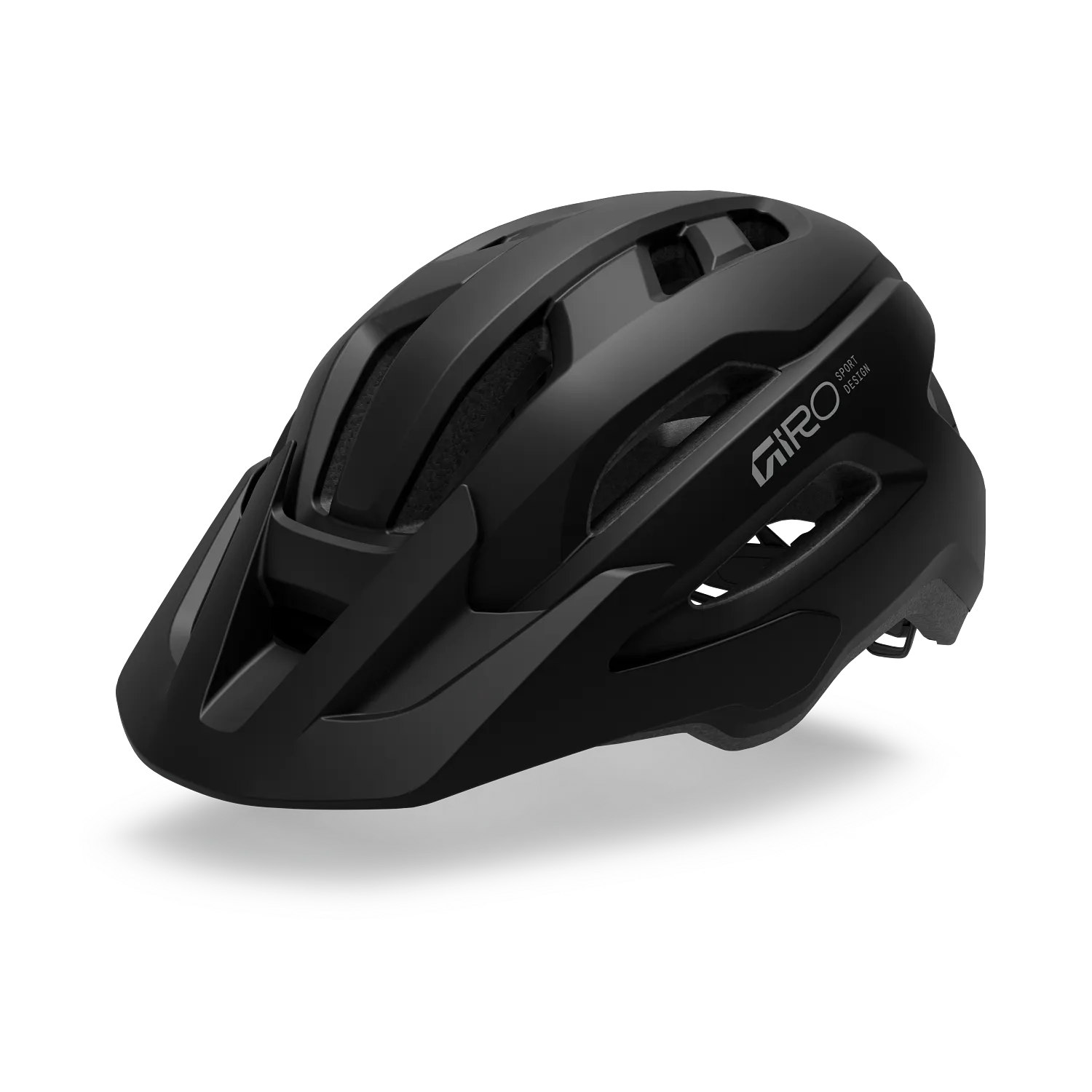 giro fixture ii helmet matte black/grey