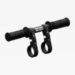 a set of small kids handlebars for attaching to an adult bike