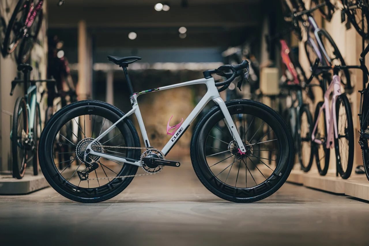 CUBE Nuroad C:62 SLT 2027 gravel bike with deep-section carbon wheels